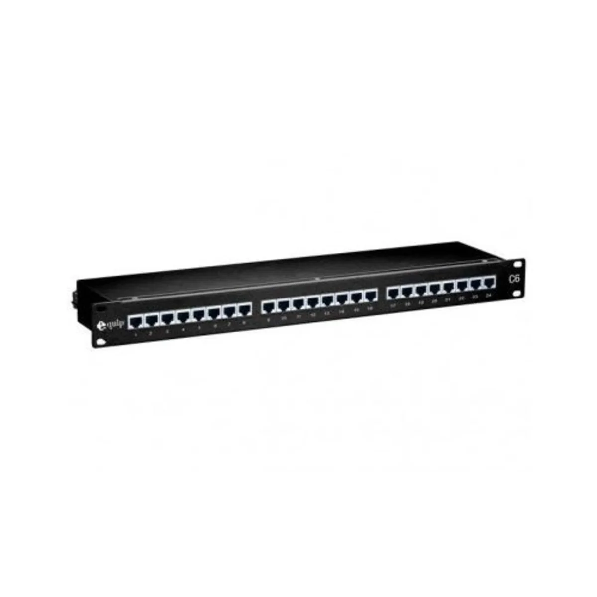 Patch panel STP kat.5e 24 porty LSA 1U ALANTEC PK006 - obrazek 1