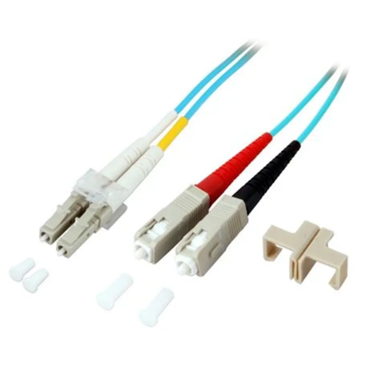 Patchcord MM LC-SC OM3 dx 3m 02S1-BDL1-0030 - obrazek 1