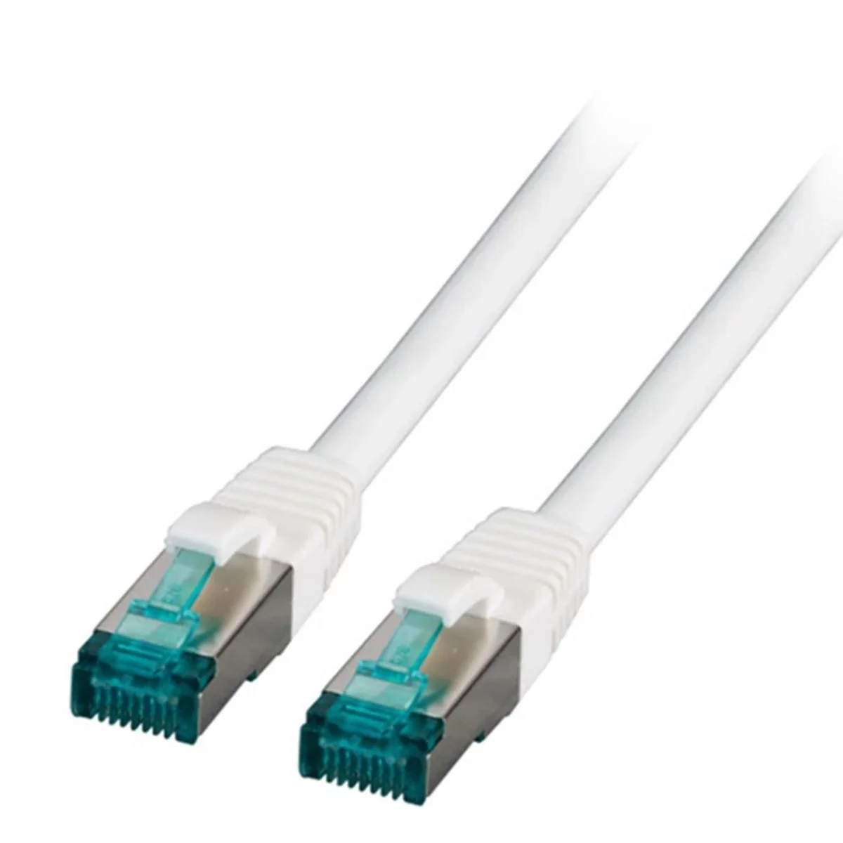 Patchcord RJ45 S/FTP kat. 6A LSZH biały 15m MK6001.15W MK6001.15W
