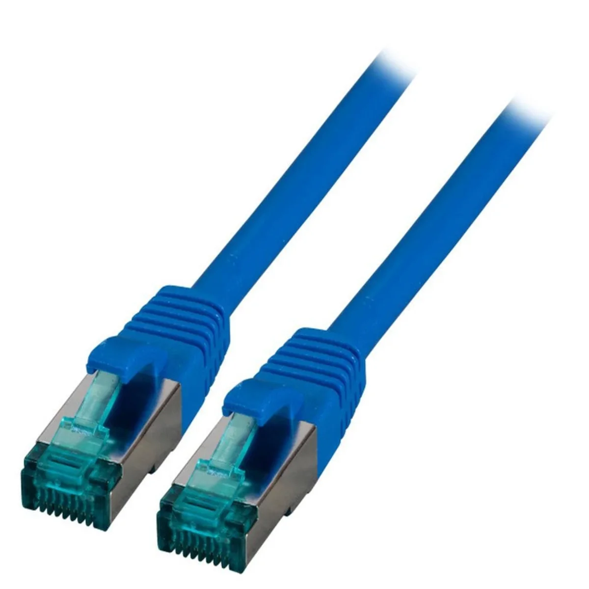 Patchcord RJ45 S/FTP kat. 6A LSZH niebieski 1m MK6001.1BL