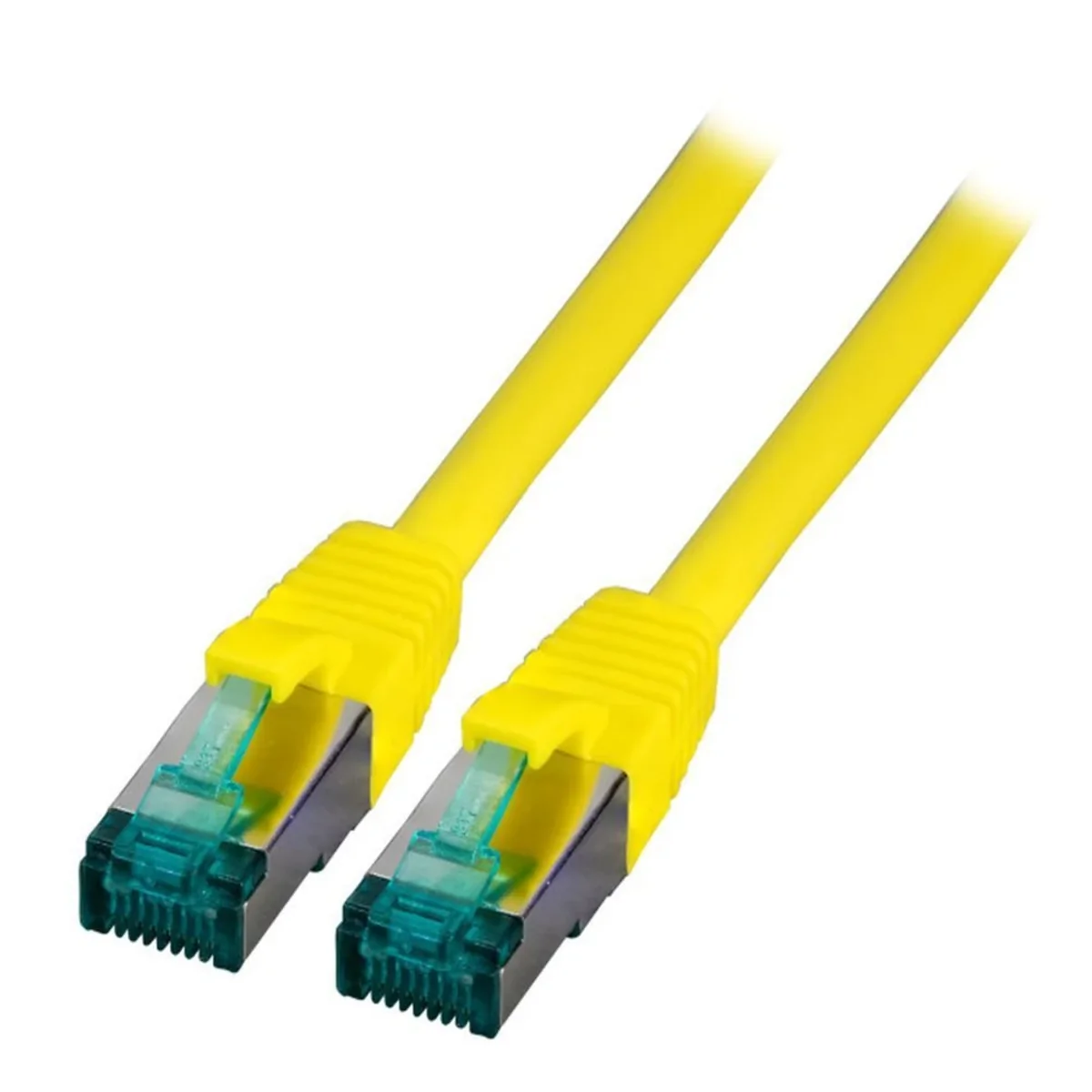 Patchcord RJ45 S/FTP kat. 6A LSZH żółty 2m MK6001.2Y MK6001.2Y