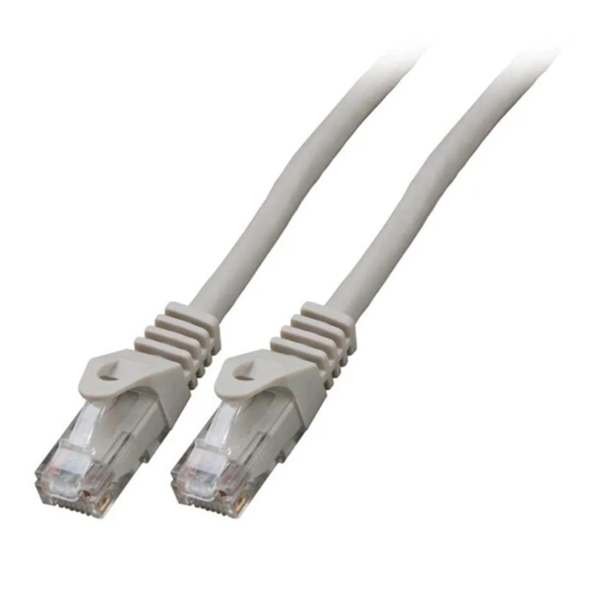 Patchcord RJ45 U/UTP kat. 5e LSZH CCA szary 0,5m K8110GR.0,5 - obrazek 1