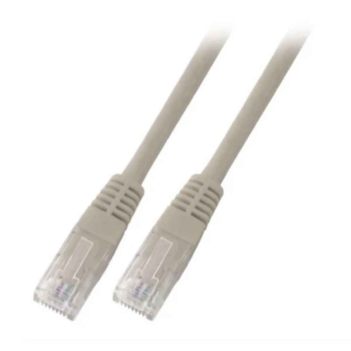 Patchcord RJ45 U/UTP kat. 5e PVC CCA szary 7,5m K8456.7,5 - obrazek 1