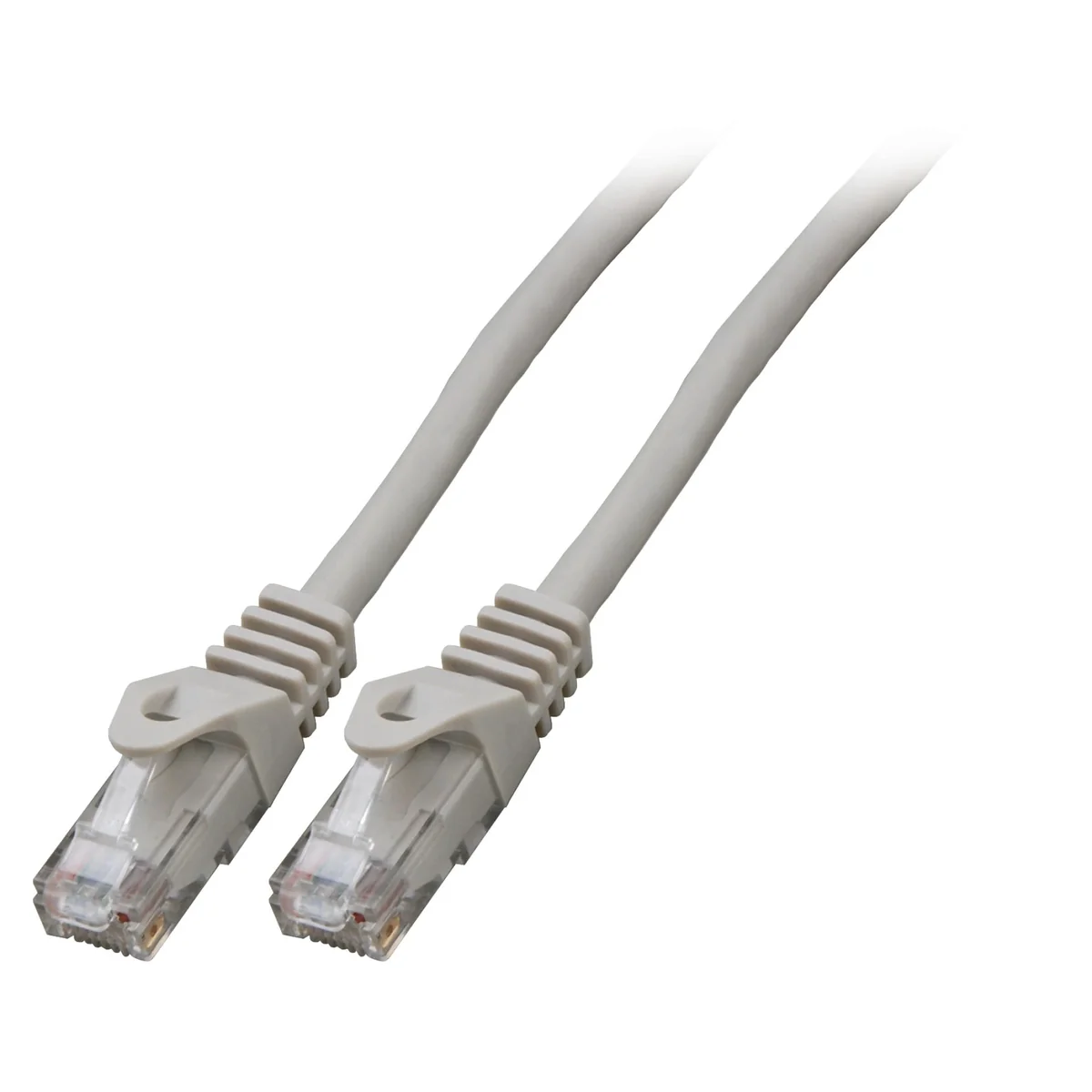 Patchcord RJ45 U/UTP kat. 6 LSZH CCA szary 5m PC-6UTPLSZH-GY5 - obrazek 1