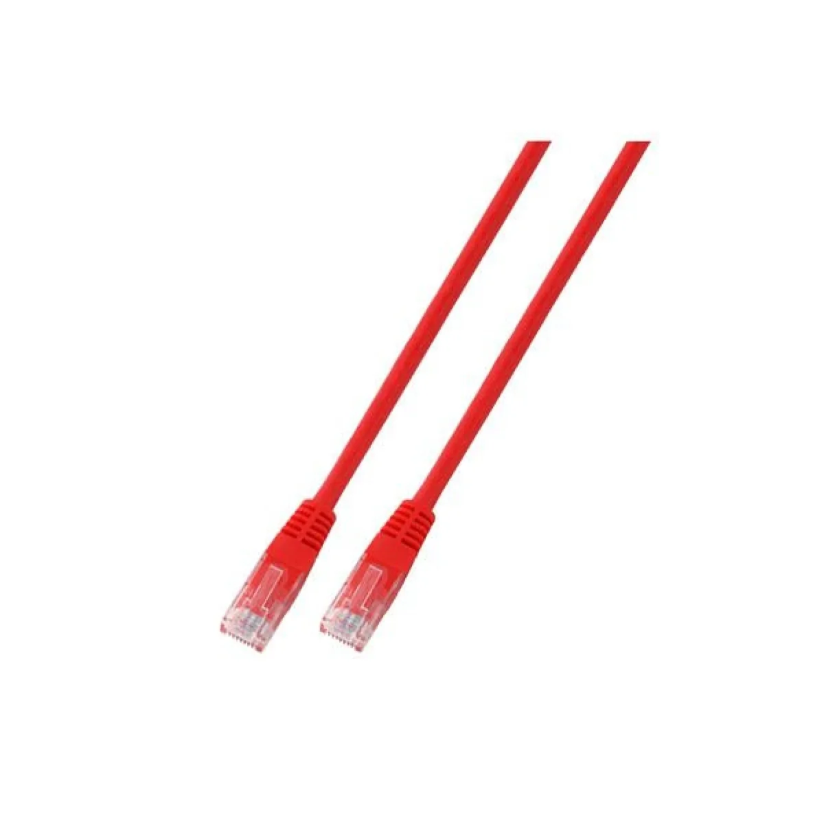 Patchcord RJ45 U/UTP kat. 6 PVC CCA czerwony 3m PC-6UTPPVC-RD3 - obrazek 1