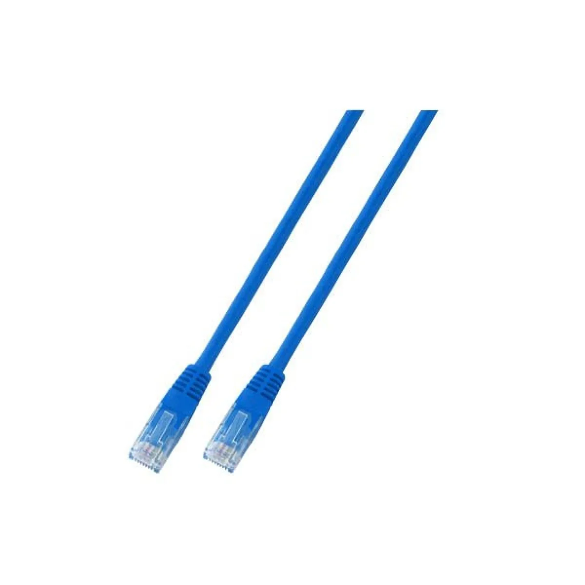 Patchcord RJ45 U/UTP kat. 6 PVC CCA niebieski 0,5m PC-6UTPPVC-BU0.5 - obrazek 1
