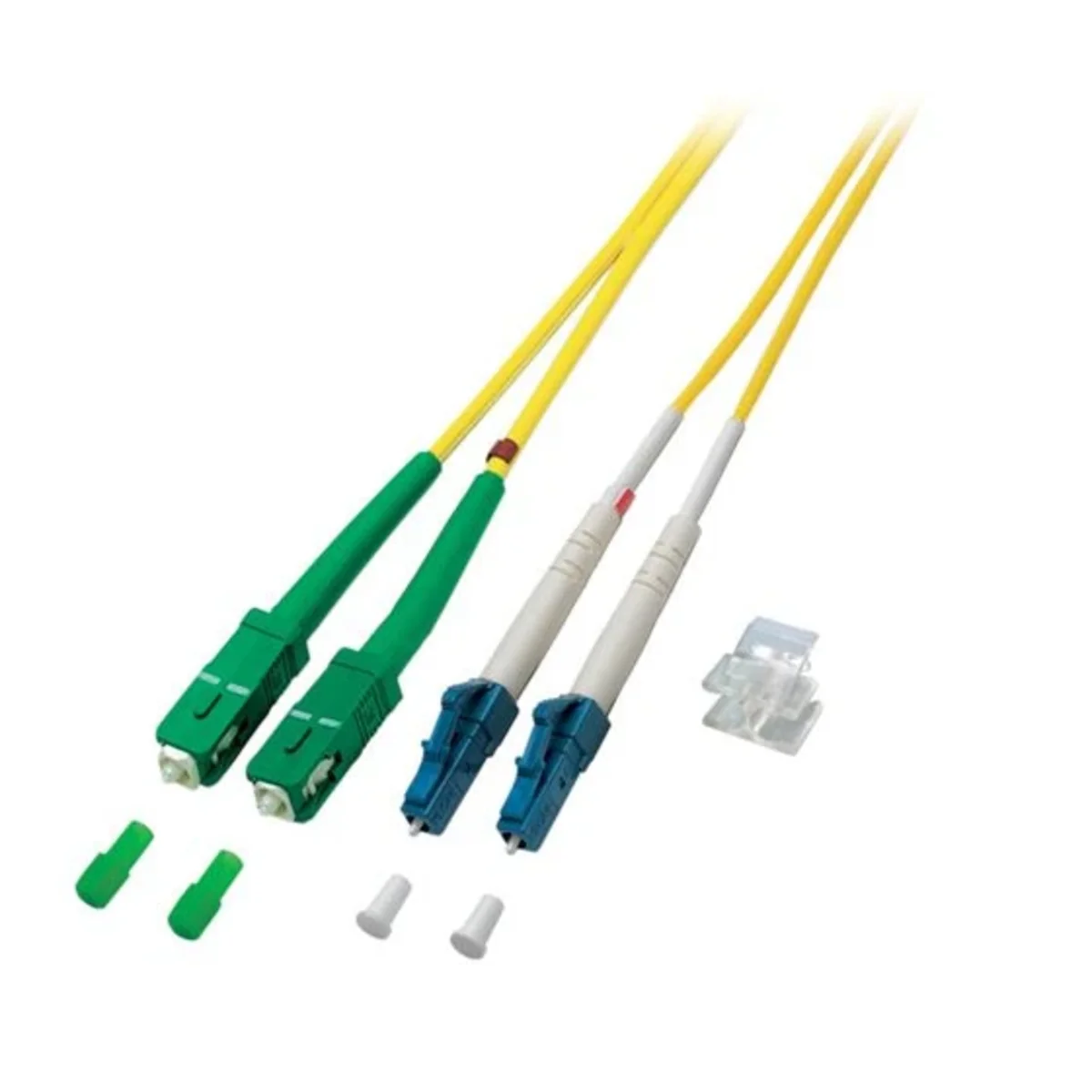 Patchcord SM, 9/125, SC/APC-LC/PC duplex dł. 2m 02S3-OAL1-0020 - obrazek 1