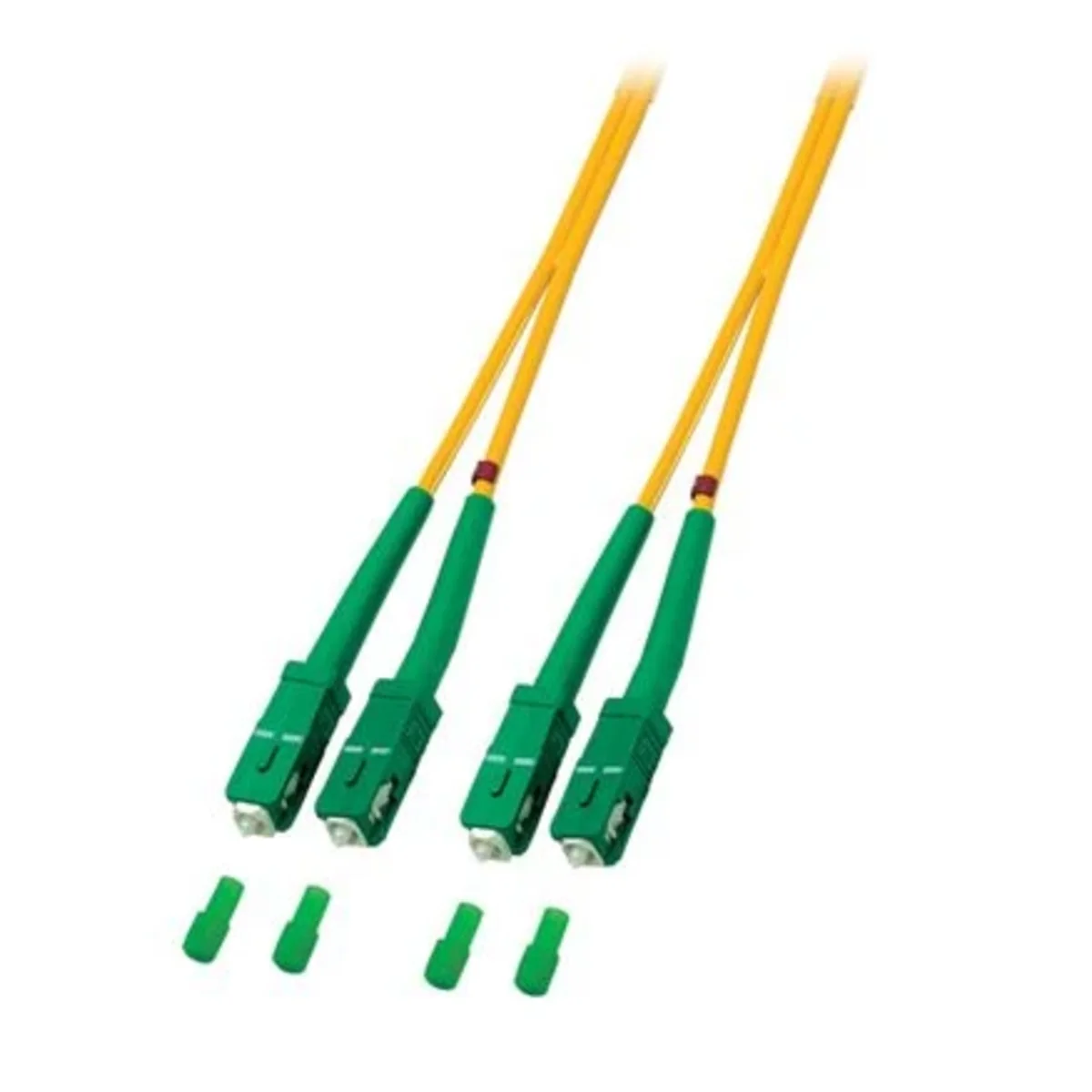 Patchcord SM, 9/125, SC/APC-SC/APC duplex dł. 3m 02S3-OAS3-0030 - obrazek 1