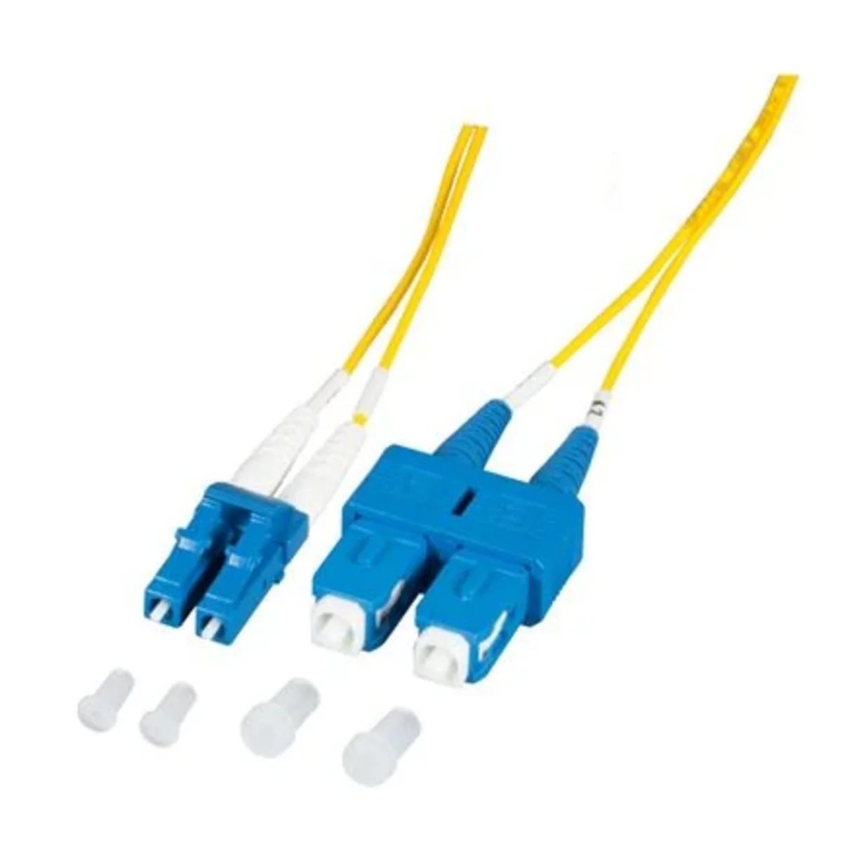 Patchcord SM, 9/125, SC/PC-LC/PC duplex dł. 3m 02S1-OAL1-0030 - obrazek 1
