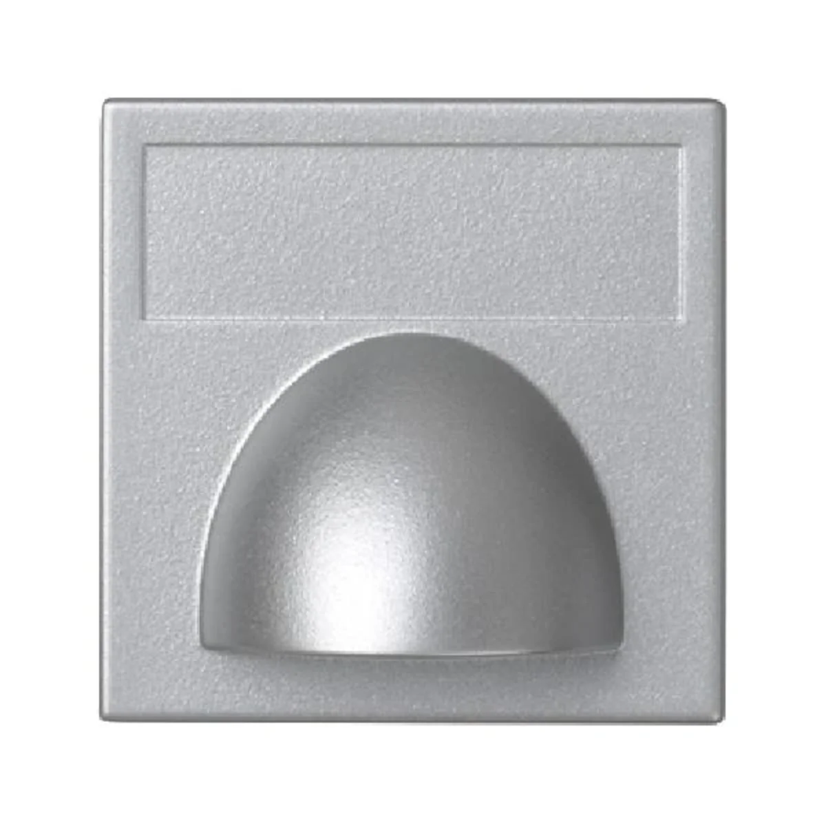 Plakietka przyłączeniowa K45 kątowa bezpośrednia aluminium K10/8 - obrazek 1