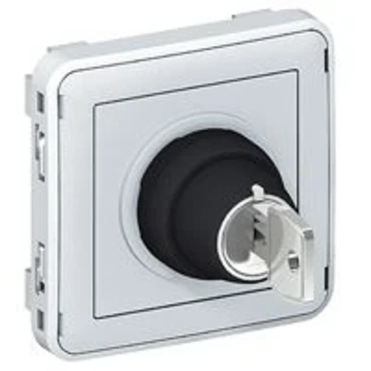 PLEXO55 ŁĄCZNIK Z KLUCZEM 3 POZYCJE SZARY 3A-250V~ 069535 - obrazek 1