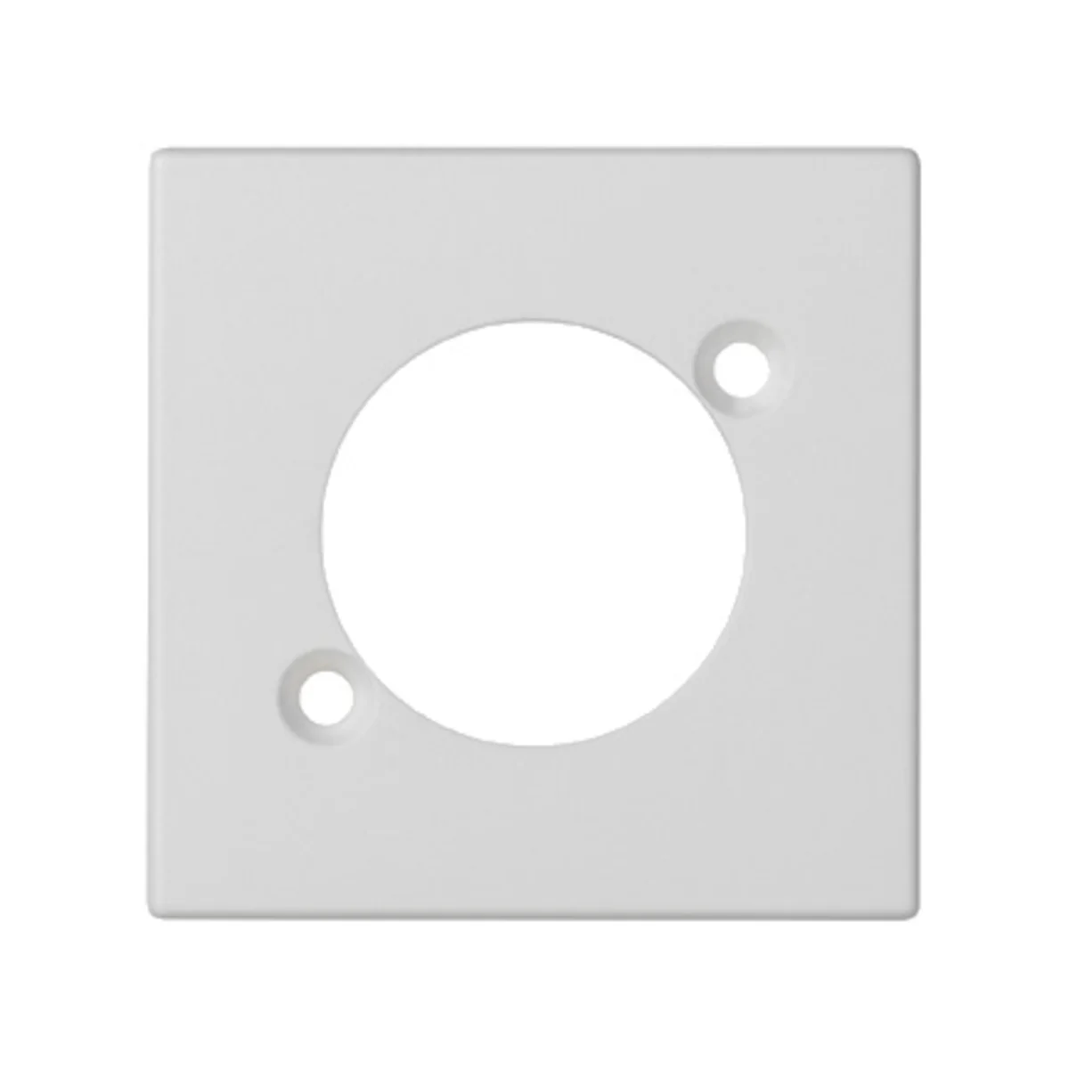 Płytka K45 do gniazd XLR (NEUTRIK), czysta biel K122/9 - obrazek 1