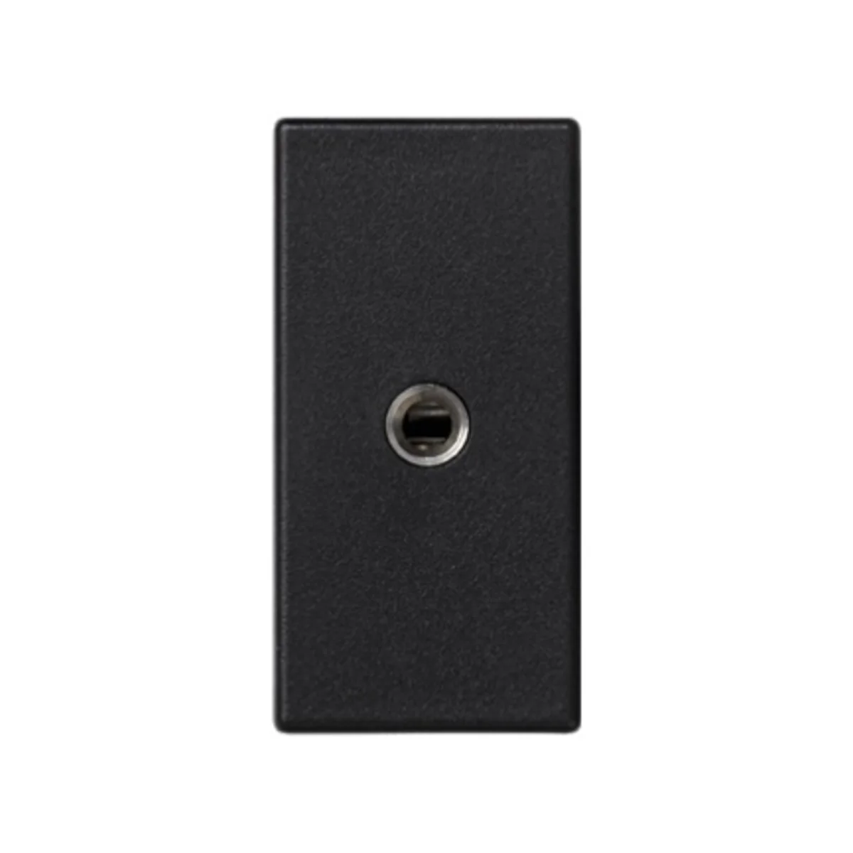 Płytka K45/2 gniazda mini-jack 22, 5x45mm + wkład, szary grafit K123B/14