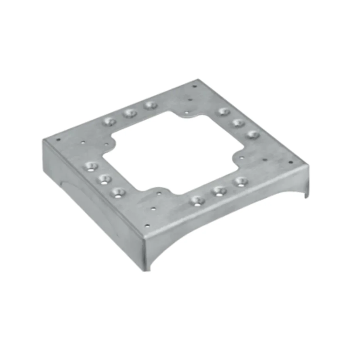 Podstawa 2 nacięcia 85x18 i 2 wycięcia130x18, aluminium KTA822/8 - obrazek 1