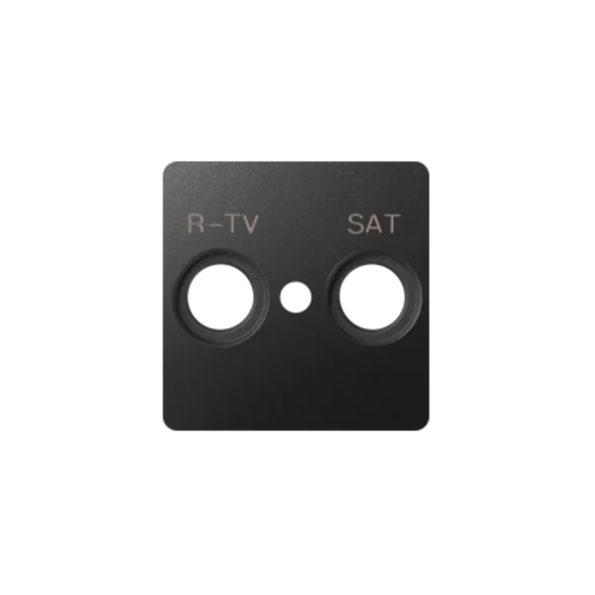 Pokrywa gniazda RTV-SAT grafit 82097-38 - obrazek 1