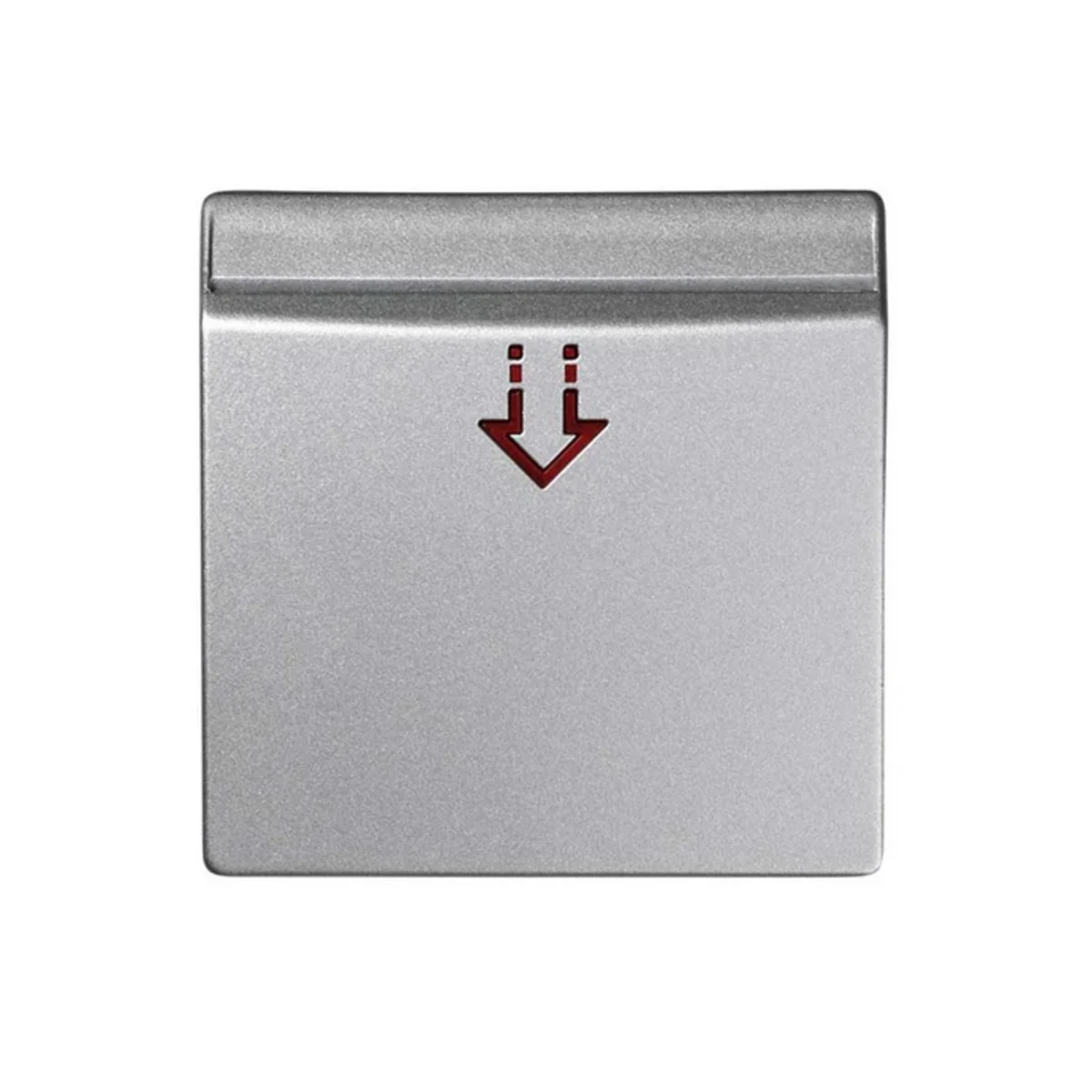 Pokrywa łącznika hotelowego aluminium mat 82078-63 - obrazek 1