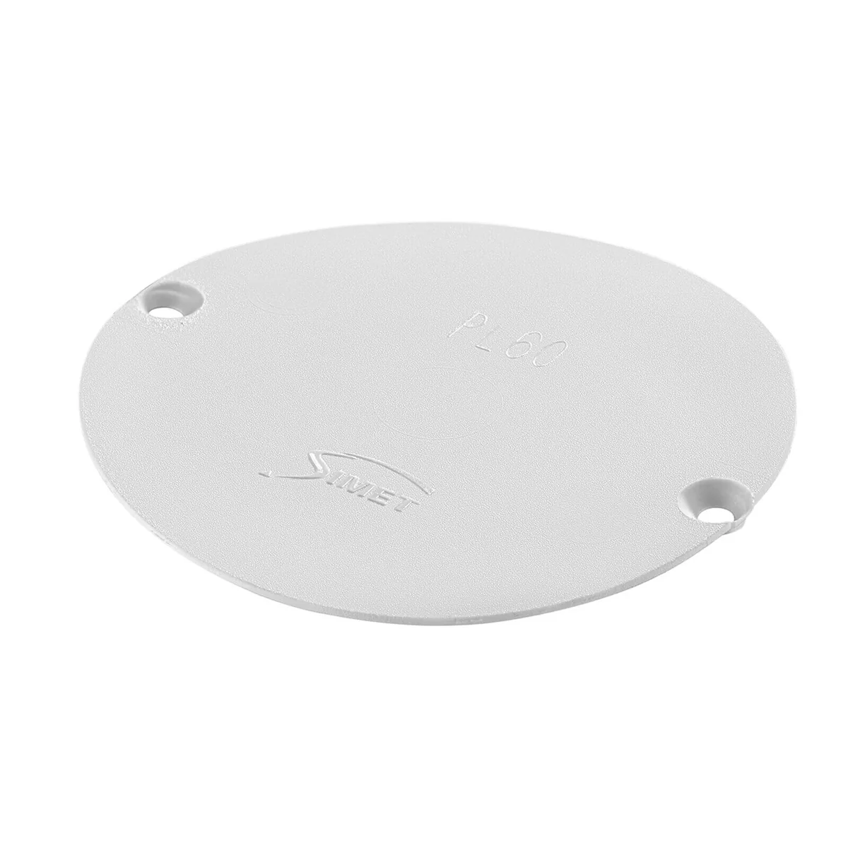 Pokrywa puszki zlicowana, przykręcana 60 mm (do puszek PV 60K i PV 60D, oraz puszek podtynkowych) 37107006 - obrazek 1