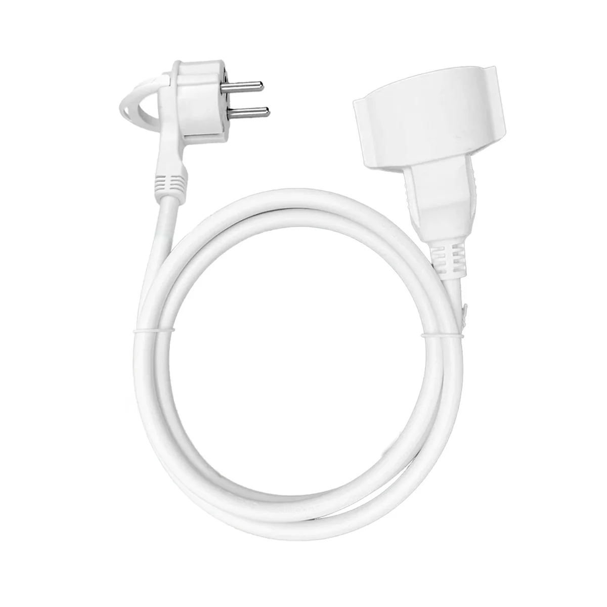 Przedłużacz domowy jednogniazdowy, 1x2P+Z (Schuko) 3m,kabel PVC H05VV-F 3x1,5mm2, 230VAC/16A OR-AE-13194(GS)/3M - obrazek 1