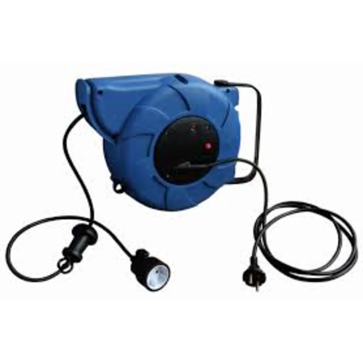 Przedłużacz naścienny Profi Moto 15m H05VV-F 2x1 niebieski 305504 - obrazek 1