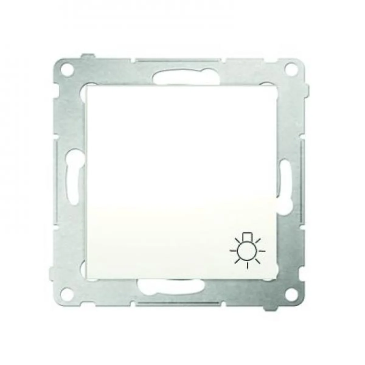 Przycisk "światło" (moduł) 10A 230V szybkozłącza krem DS1.01/41 - obrazek 1