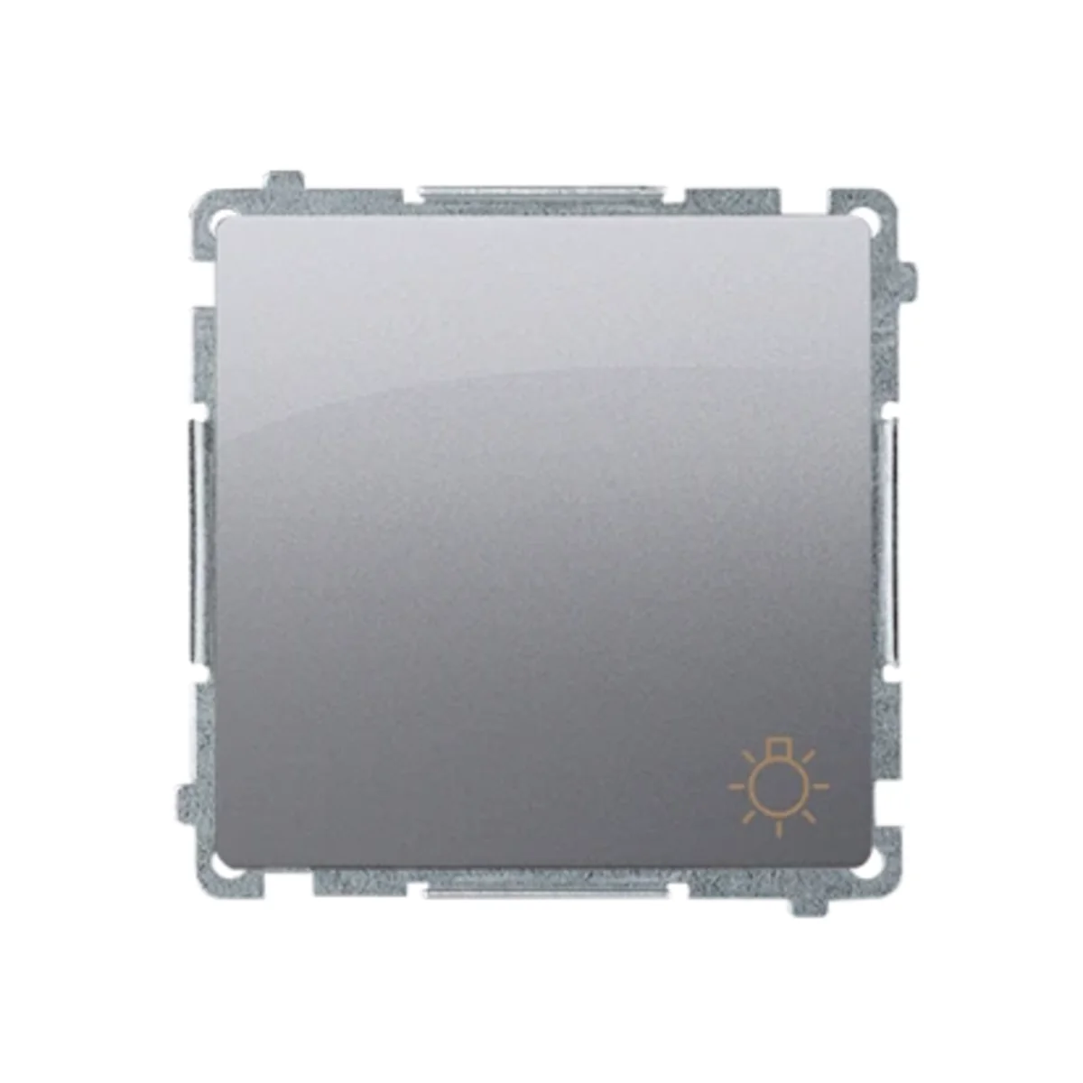 Przycisk "światło" (moduł) 230V, inox metalik BMS1.01/21 - obrazek 1