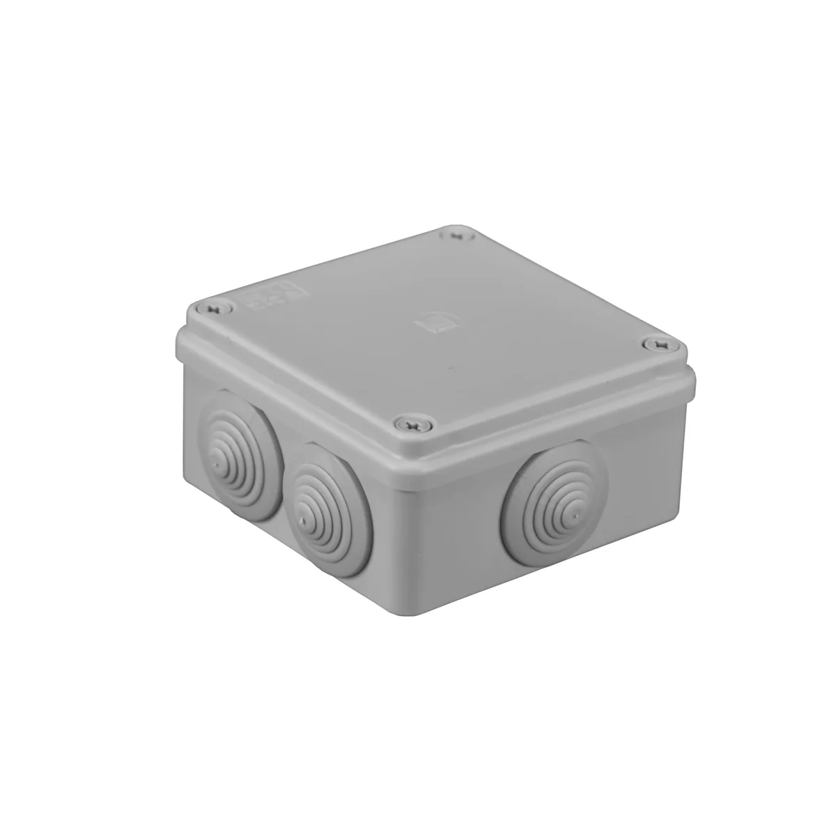 Puszka 100x100x50, 6 dławików S-BOX 106 - obrazek 1