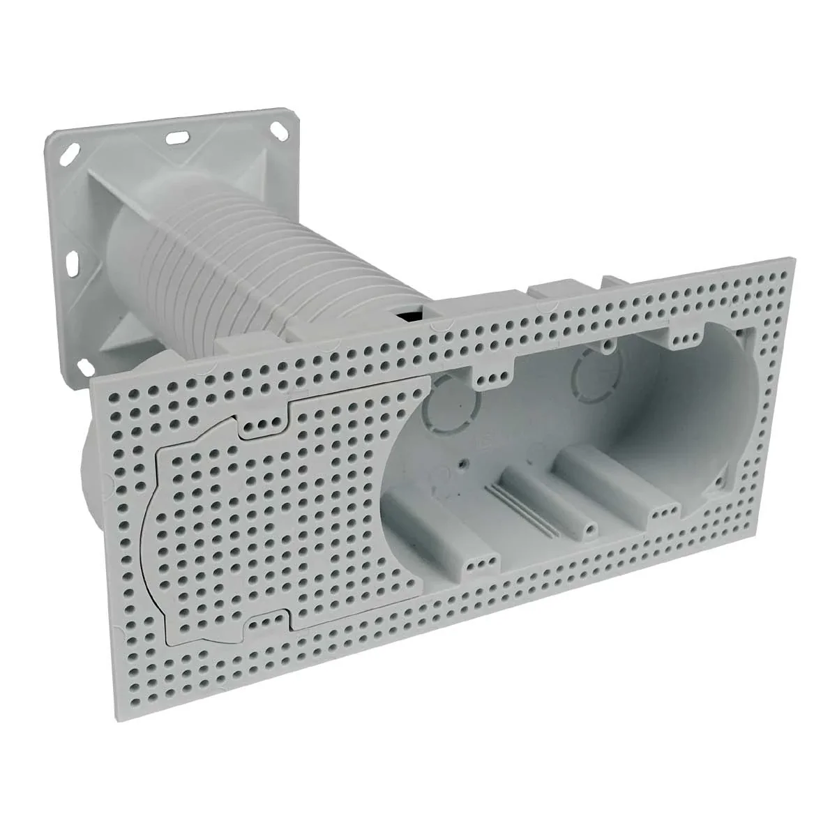 PUSZKA DO DOCIEPLEŃ KEZ-3 247mm KB (3xGNIAZDO) KEZ-3_KB - obrazek 1