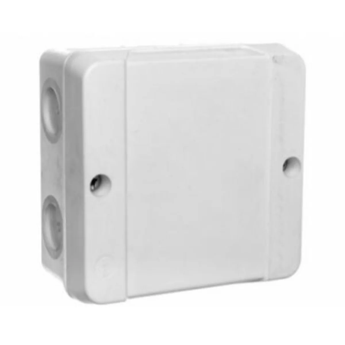 Puszka do instalacji wewnętrznych DE 9321 dławnice membranowe 88x88x50mm bez zacisków IP55 biała 62000269 - obrazek 1