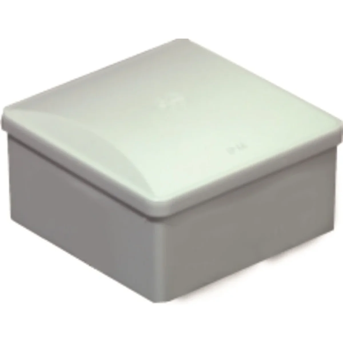 Puszka hermetyczna 80x80x40mm IP44 szara OL20006 - obrazek 1
