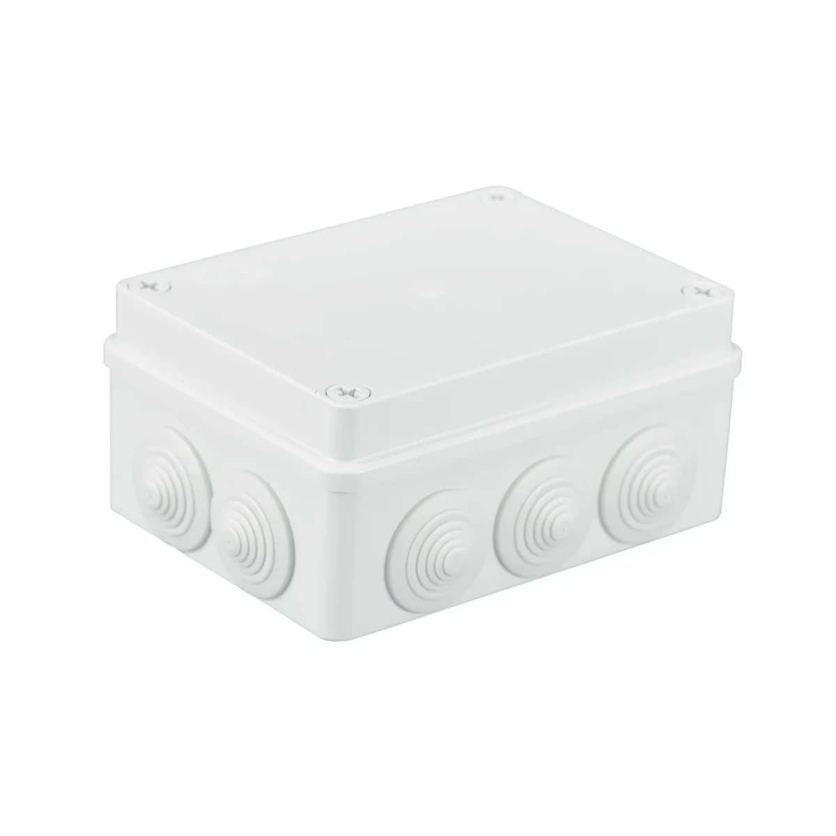 Puszka hermetyczna S-BOX 150x110x70, 10 dławików, biała, IP65 S-BOX 306B - obrazek 1