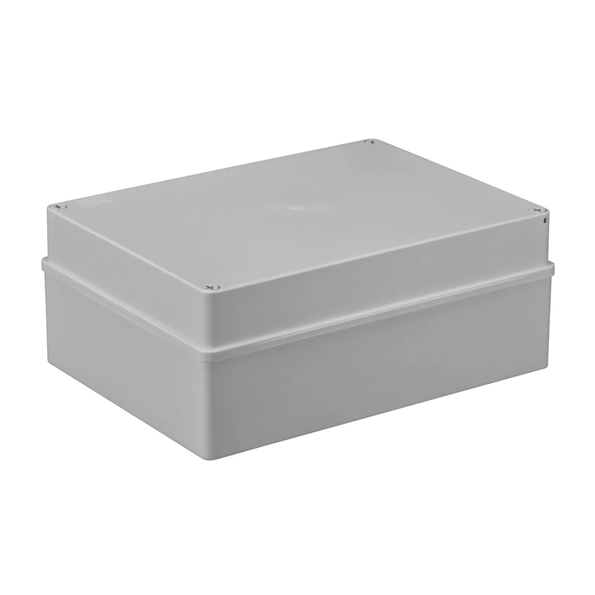 Puszka hermetyczna S-BOX 300x220x120, bez dławików, szara, bezhalogenowa, IP65 S-BOX 616 - obrazek 1