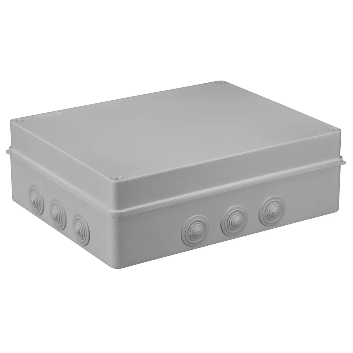 Puszka hermetyczna S-BOX 380x300x120, 12 dławików, szara, IP65 S-BOX 706 - obrazek 1