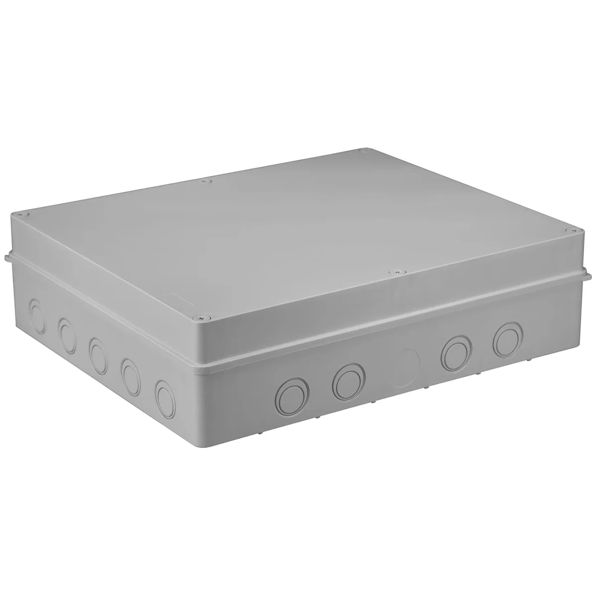 Puszka hermetyczna S-BOX 460x380x120, bez dławików, szara, IP65 S-BOX 816 - obrazek 1