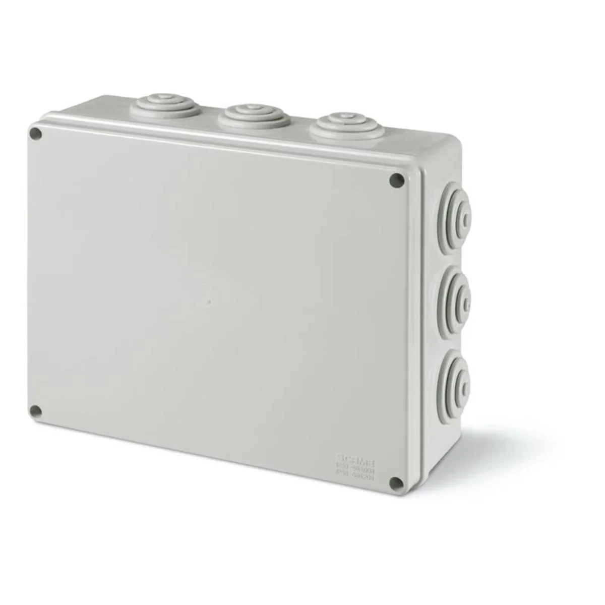 Puszka instalacyjna 120x80x50mm z dławnicami 685.005 - obrazek 1