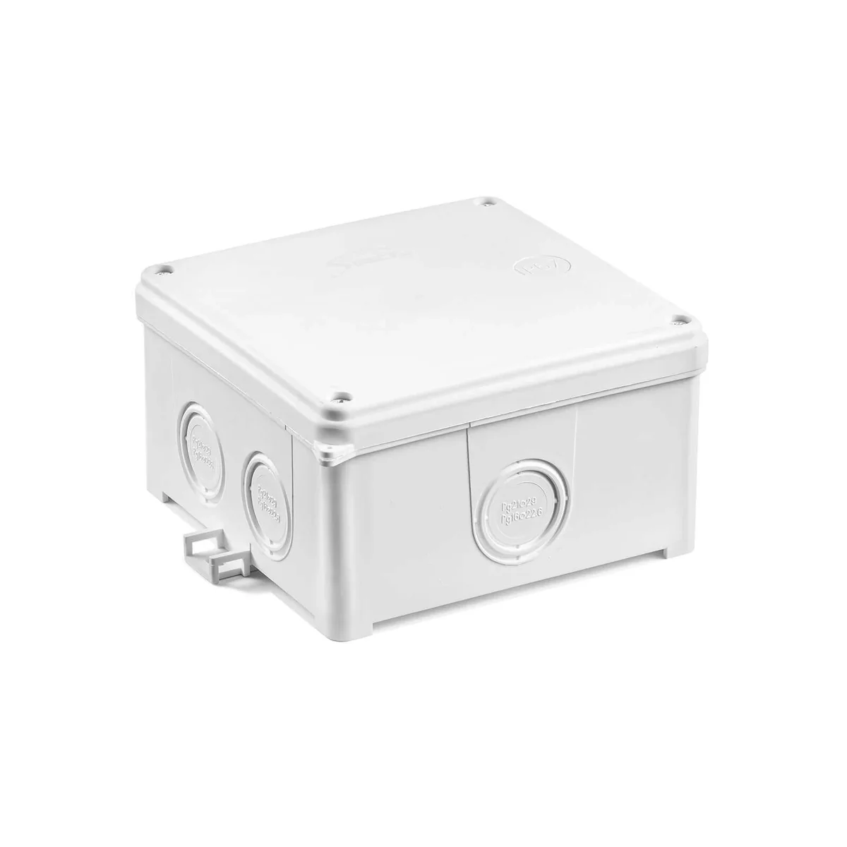Puszka instalacyjna naścienna 118x118x68 IP67 biała 35137206 - obrazek 1
