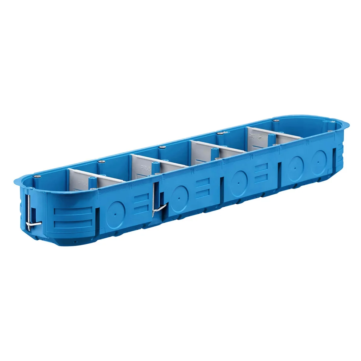 Puszka instalacyjna pięciokrotna do pustych ścian KP64/5L 5xfi60 płytka niebieska 32328203 - obrazek 1