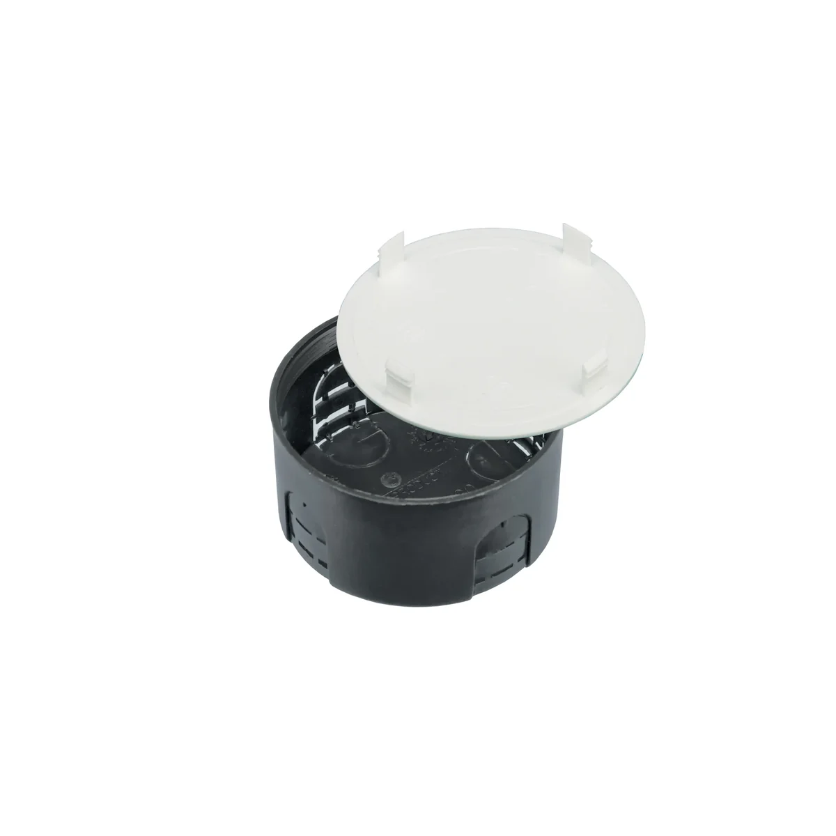 Puszka instalacyjna PO80 fi80mm czarna A.0004 - obrazek 1