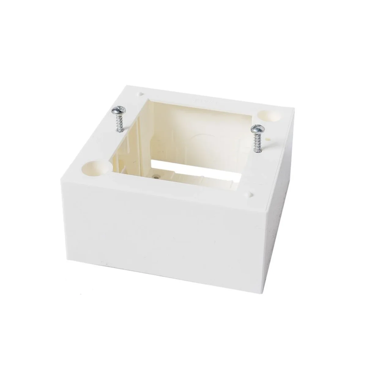 Puszka natynkowa 2-modułowa biała WP45X4523 - obrazek 1