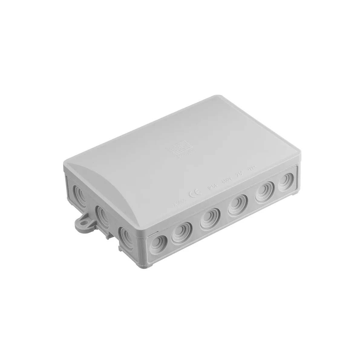 Puszka natynkowa 90x130 KLIK, hermetyczna, szara, IP54 A.0065 - obrazek 1