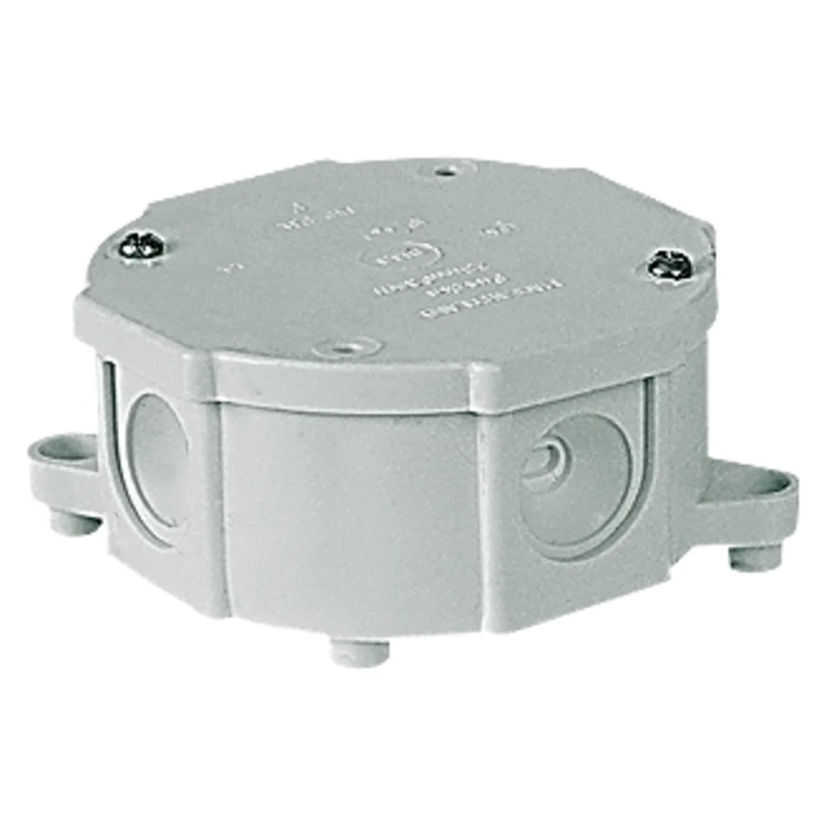 Puszka natynkowa bez wkładu 85x85x40mm IP44 biała 83011006 - obrazek 1