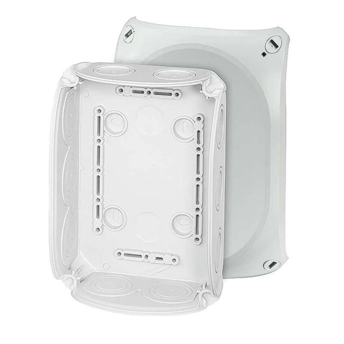 Puszka natynkowa odgałęźna DK 1000 GZ 180x130x77mm IP66 szara 62000156 - obrazek 1