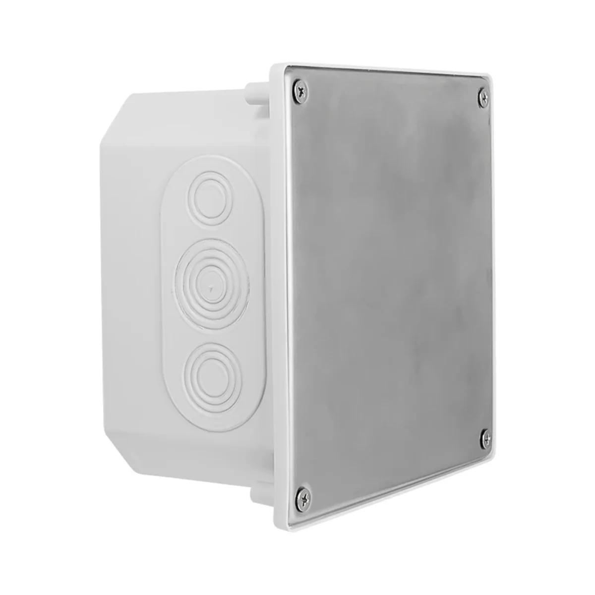 Puszka Podtynkowa Elewacyjna Hermetyczna Ppt-EH160 szara INOX 64.160 - obrazek 1