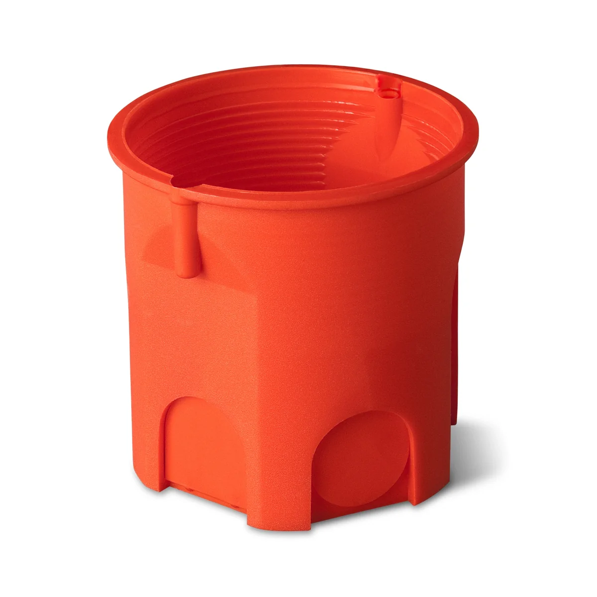 Puszka podtynkowa fi60mm głęboka IP20 czerwona 0206-50