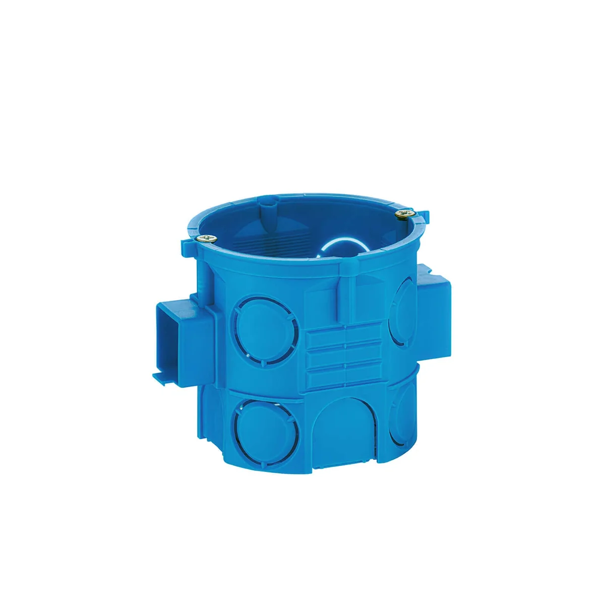 Puszka podtynkowa szeregowa z wkrętami S60Dw fi60mm głęboka niebieska 34069203 - obrazek 1