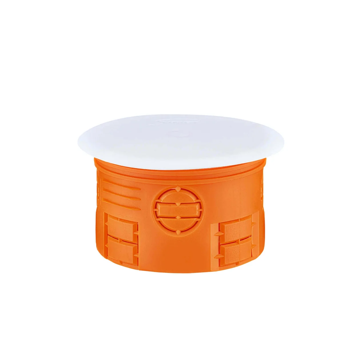 Puszka podtynkowa z pokrywą Z70KF fi70mm płytka pomarańczowa 33036008 - obrazek 1