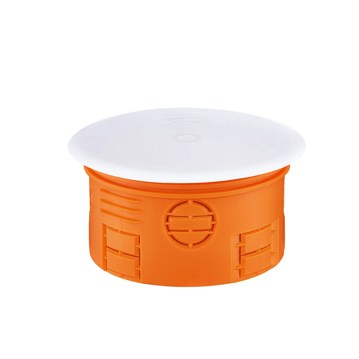 Puszka podtynkowa z pokrywą Z80KF fi80mm pomarańczowa 33073008 - obrazek 1