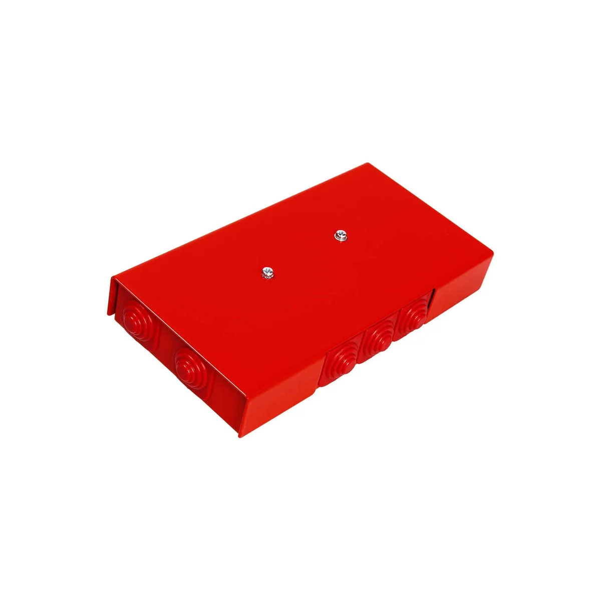 Puszka przeciwpożarowa prostokątna E90 przelotowa 2x3x4mm2 103x30x197mm czerwona 84622616 - obrazek 1