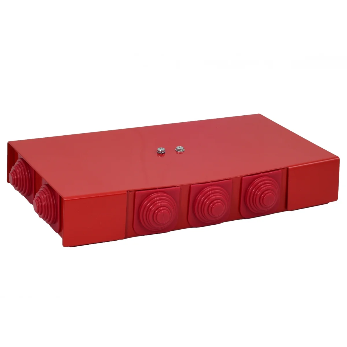 Puszka przeciwpożarowa prostokątna E90 rozgałęźna 2x3x4mm2 103x30x197mm czerwona 84622646 - obrazek 1