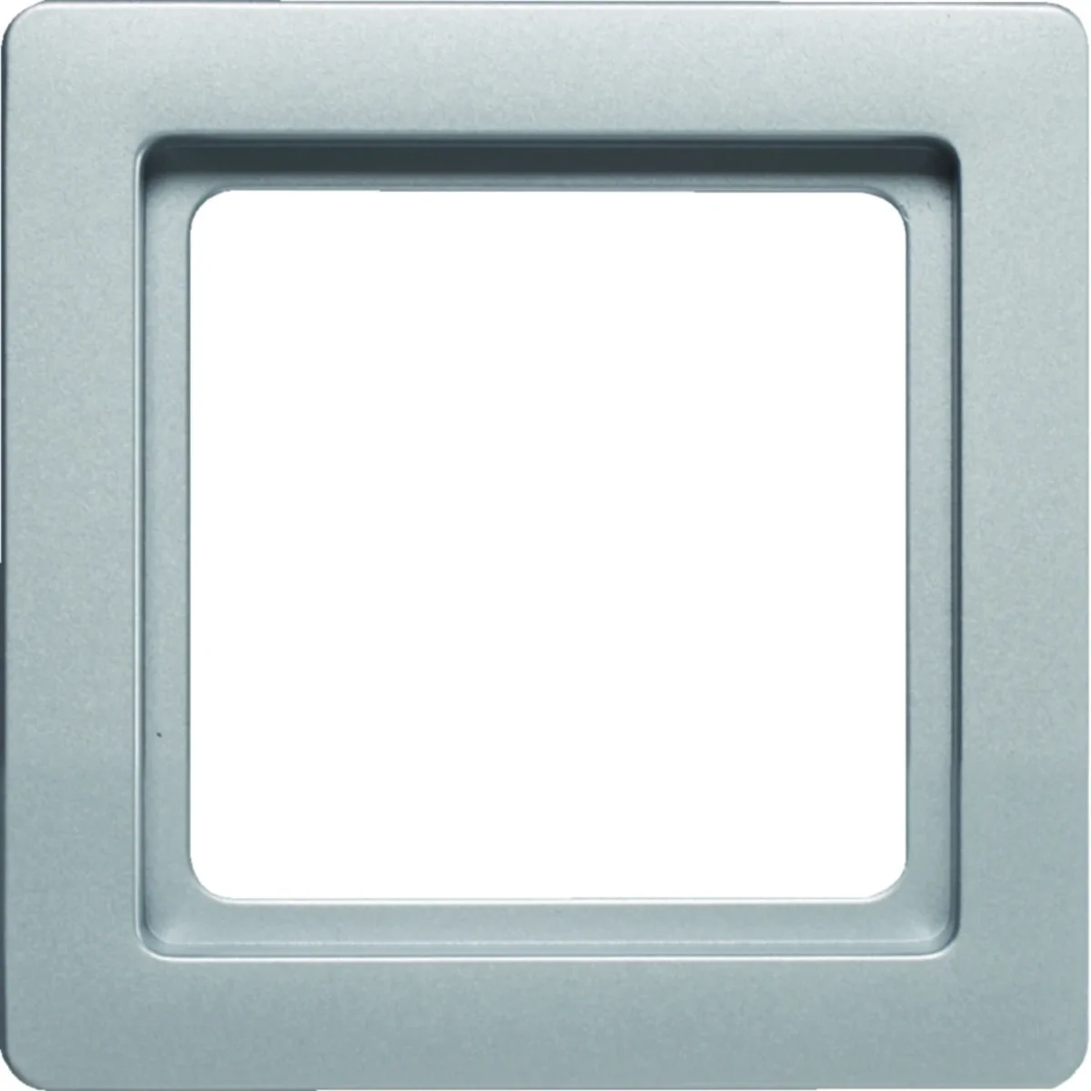 Q.1 Ramka 1-krotna aluminium aksamitna lakierowana 10116084