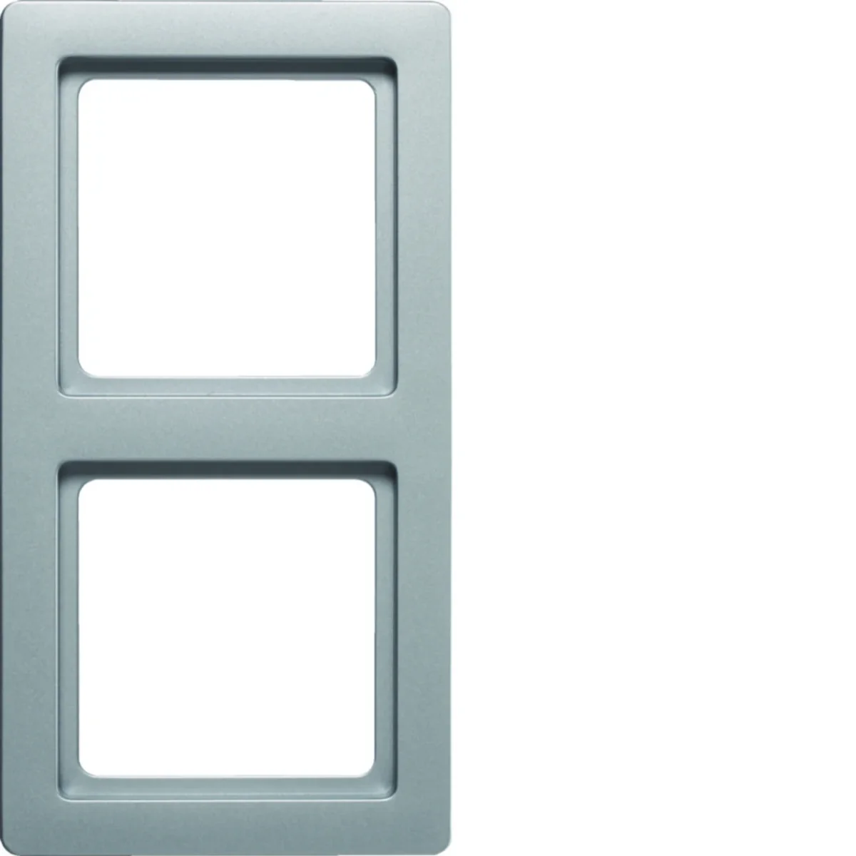 Q.1 Ramka 2-krotna aluminium aksamitna lakierowana 10126084 - obrazek 1